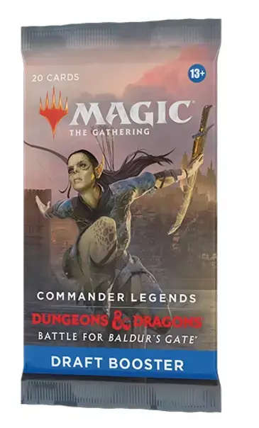 Magic The Gathering - Commander Legends Battle for Baldur‘s Gate Draft Booster | Hög kvalitet
