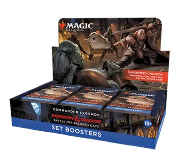 Magic The Gathering - Commander Legends Battle for Baldur‘s Gate Set Booster Display - Beställ online