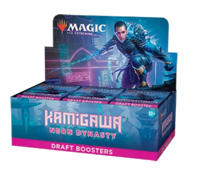 Bra pris | Magic The Gathering - Kamigawa Neon Dynasty Draft Booster Display