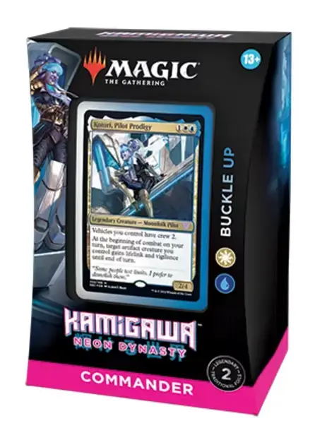 Magic The Gathering Kamigawa - Neon Dynasty Commander Deck Buckle Up - Spara mer