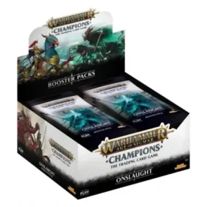 Warhammer Age of Sigmar Champions TCG - Onslaught Booster Display - Efterfrågad