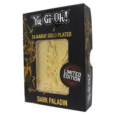 Kundfavorit - Yu-Gi-Oh! Limited Edition Gold Card Collectibles - Card Dark Paladin