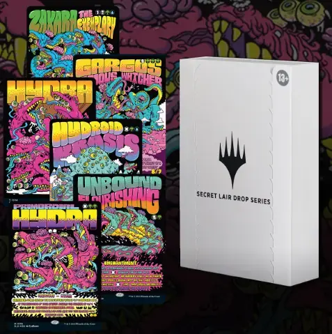 Begränsat antal | Magic the Gathering Secret Lair Drop WPN Exclusive Calling All Hydra Head