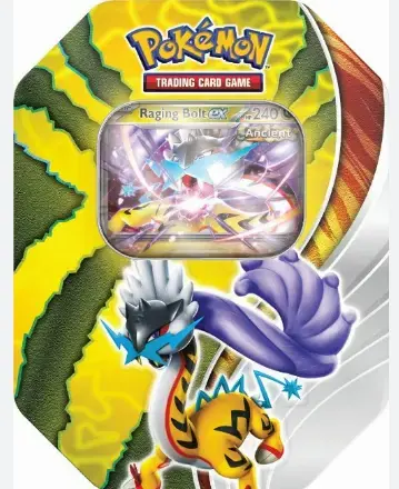 Precis lanserat | Pokémon Paradox Destinies Fall ex Tin Raging Bolt