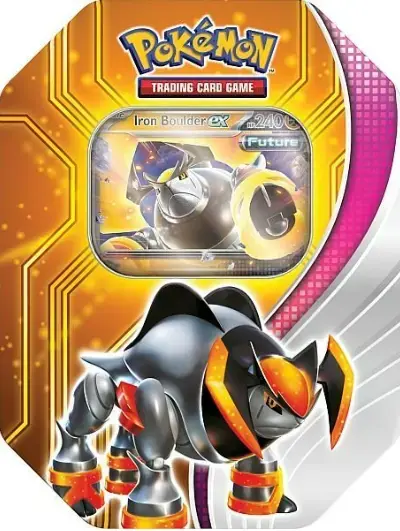 Pokémon Paradox Destinies Fall ex Tin Iron Boulder | Rekommenderas