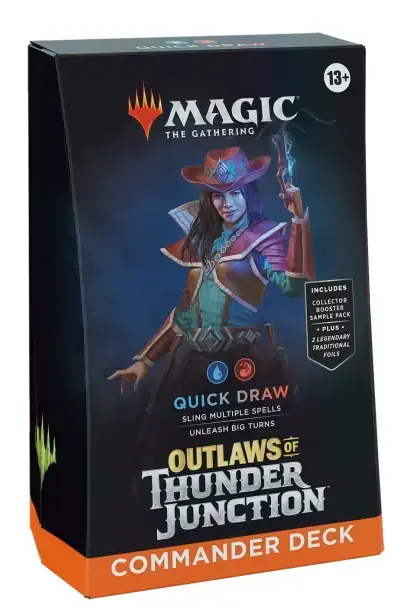 Outlaws of Thunder Junction Commander Deck - Quick Draw | Bra pris