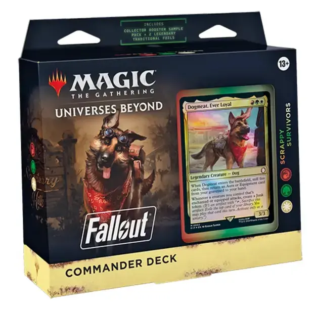 Fallout Commander Deck - Scrappy Survivors - Direkt från fabriken