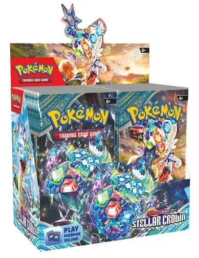 Efterfrågad - Pokémon TCG - Scarlet & Violet 7 Stellar Crown Booster Display (36 Booster)