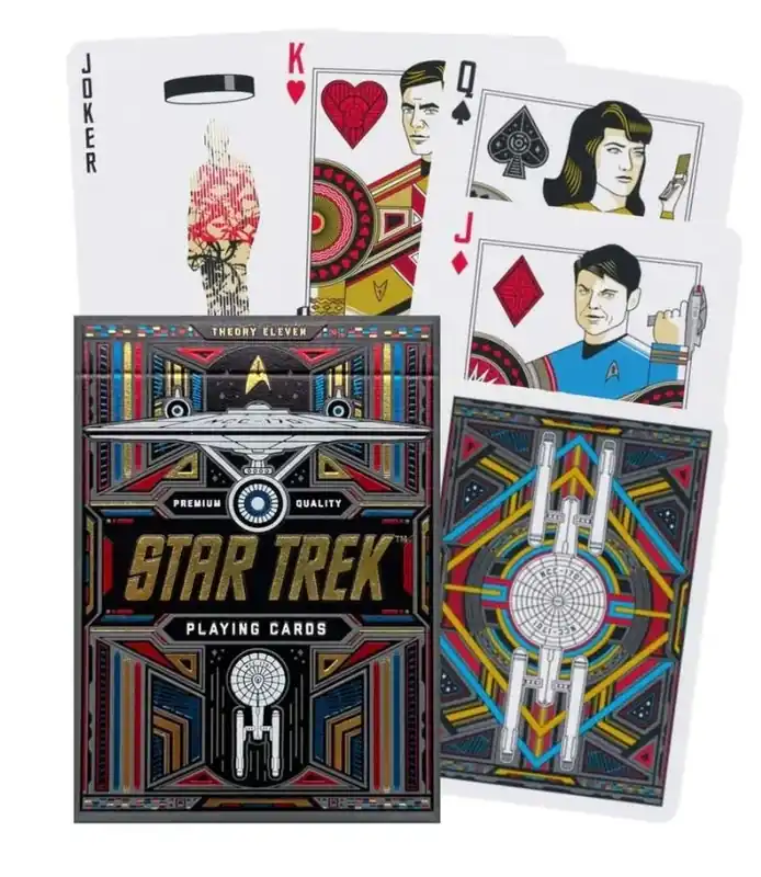 Endast denna vecka | Star Trek Dark Edition Playing Cards Theory11 Theory11