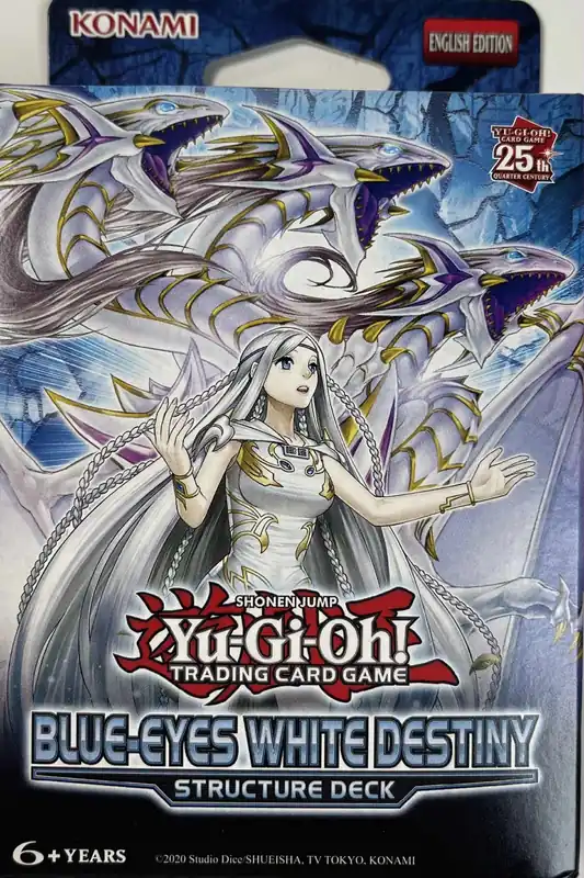 Snabb leverans | Blue Eyes White Destiny Unlimited Reprint Structure Deck Yu Gi Oh
