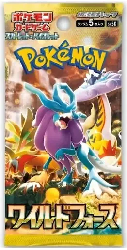 Pokémon TCG Scarlet & Violet Expansion Pack Wild Force Japansk | Snabb leverans