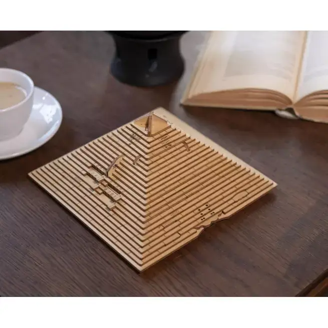 Bra pris just nu | Wooden Escape Puzzle - The Quest Pyramid