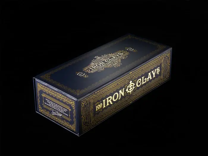 Enkel beställning | Iron Clays 100 - Gaming Counters for Board Games