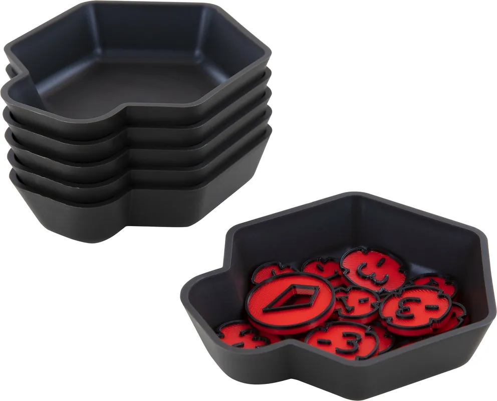 Fyndpris | Feldherr SHELL Token Trays 6 pcs