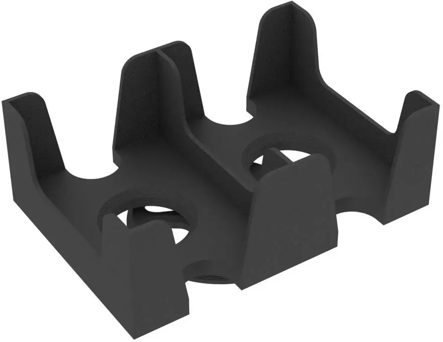Feldherr Card Holder Rotatable For Game Cards In Standard Card Game Size 2 Compartments | Snart slut