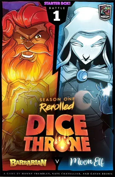 Beställ online | Dice Throne Season One ReRolled – Barbarian v. Moon Elf