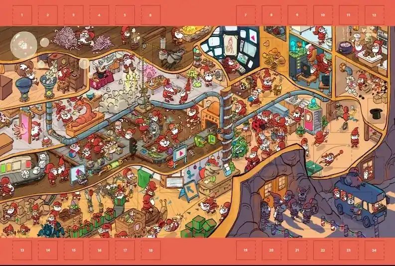 Kundernas favorit | Mystery julkalender - Santa‘s Factory
