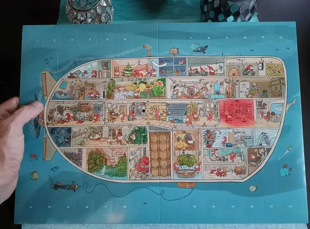 Ny produkt | Mystery julkalender - Submarine