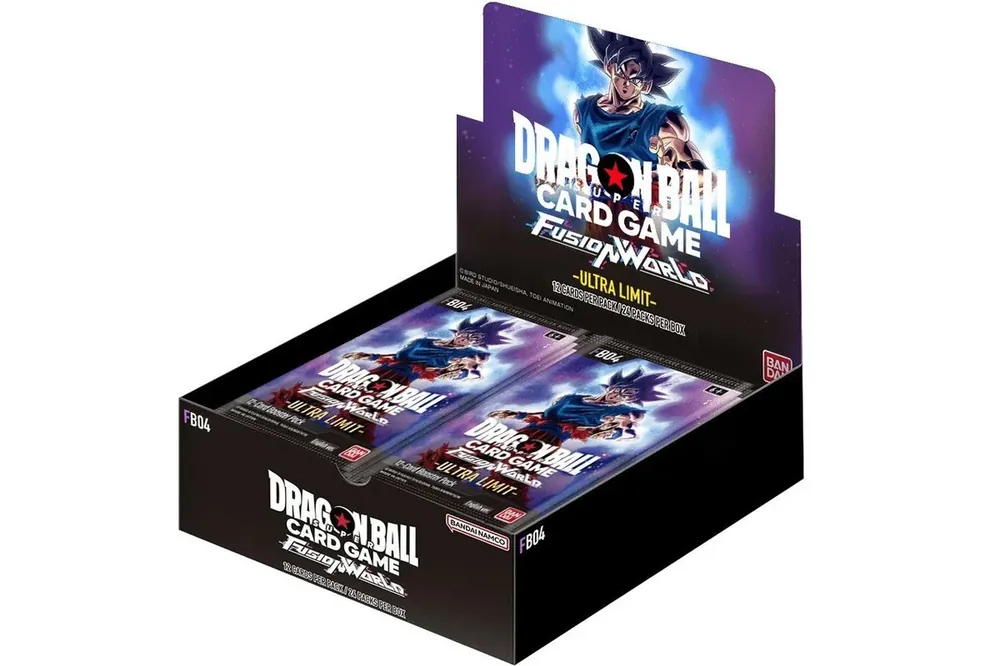 Ny lansering | Dragon Ball Super Card Game - Fusion World FB04 Ultra Limit Booster Display (24 Packs)