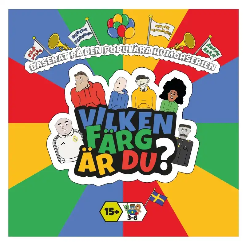 Vilken färg är du? | Få kvar i lager