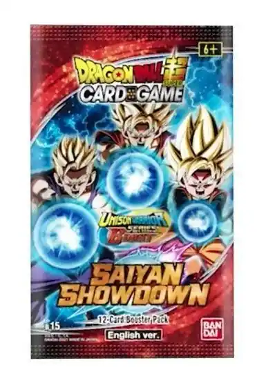 Dragon Ball Super Card Game - Unison Warrior Series Saiyan Showdown Set 6 B15 Booster | Extra rabatt