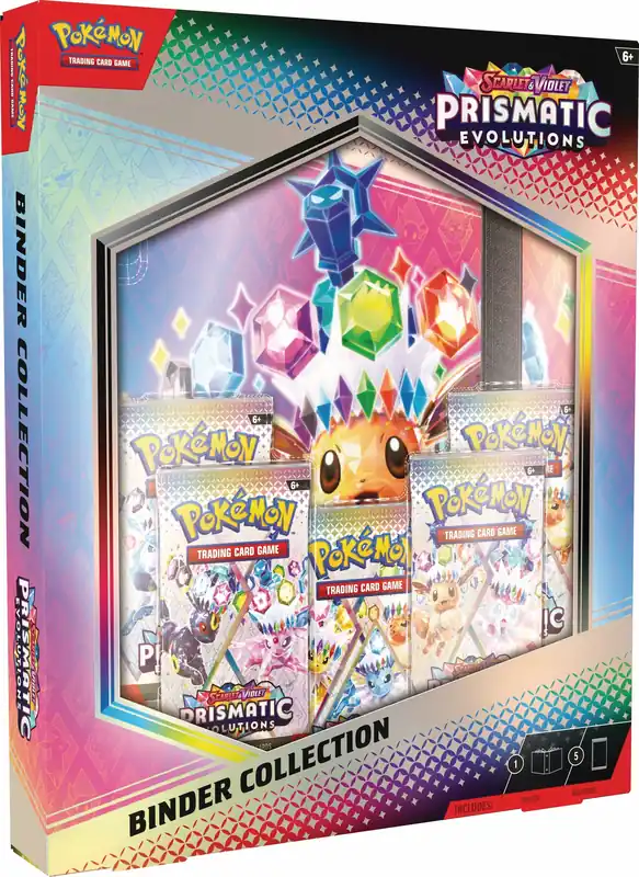Endast ett fåtal kvar | Pokémon TCG Scarlet & Violet - Prismatic Evolutions Binder Collection