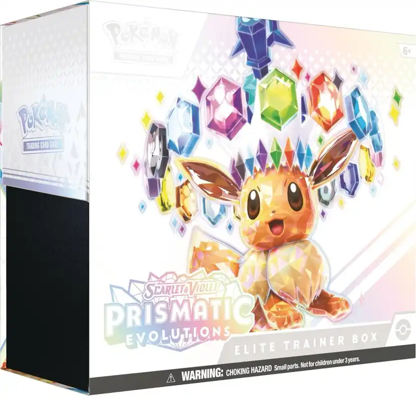 Pokémon TCG Scarlet & Violet - Prismatic Evolutions Elite Trainer Box | Kan beställas
