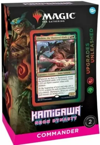 Finns att beställa | Magic The Gathering Kamigawa - Neon Dynasty Commander Deck Upgrades Unleashed