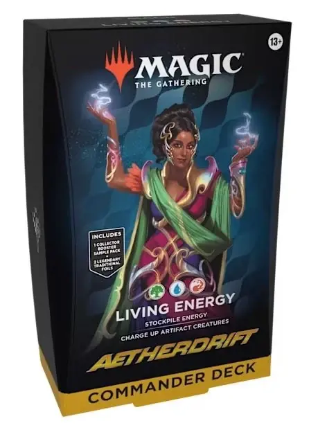 Aetherdrift Commander Deck - Living Energy | Kanonpris