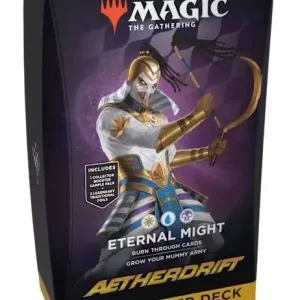 Aetherdrift Commander Deck - Eternal Might | Toppkvalitet