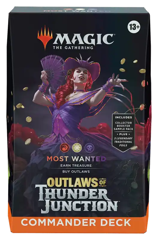 Outlaws of Thunder Junction Commander Deck - Most Wanted | Enkel retur