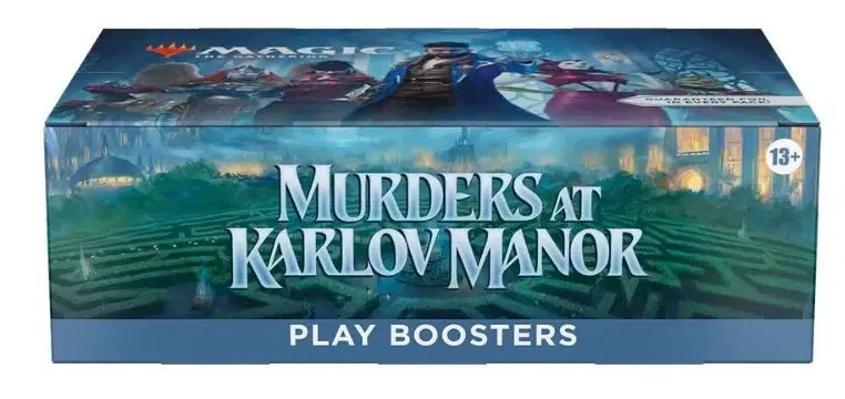 Murders at Karlov Manor Play Booster Display - Skynda dig