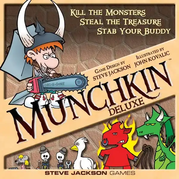 Klar att skickas - Munchkin Deluxe