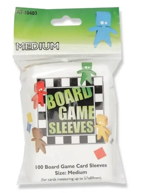 (57x89mm) Board Game Sleeves - Medium - 100pack | Snabb frakt