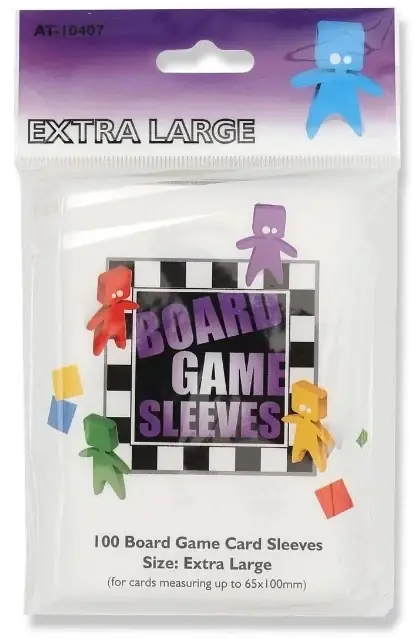 (65x100mm) Board Game Sleeves - Extra Large - 100pack | Beställ idag