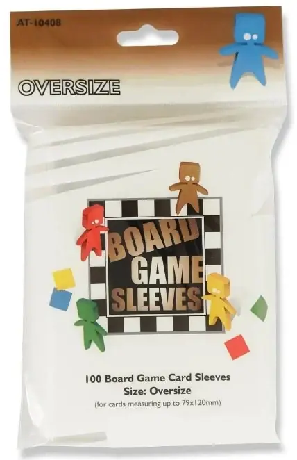 (79x120mm) Board Game Sleeves Oversize 100 pack | Tillverkarpris