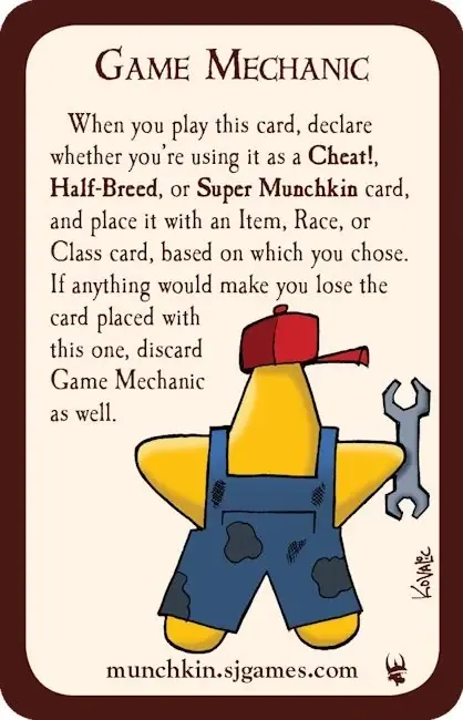 Munchkin Game Mechanics (Promo) - Prissänkt
