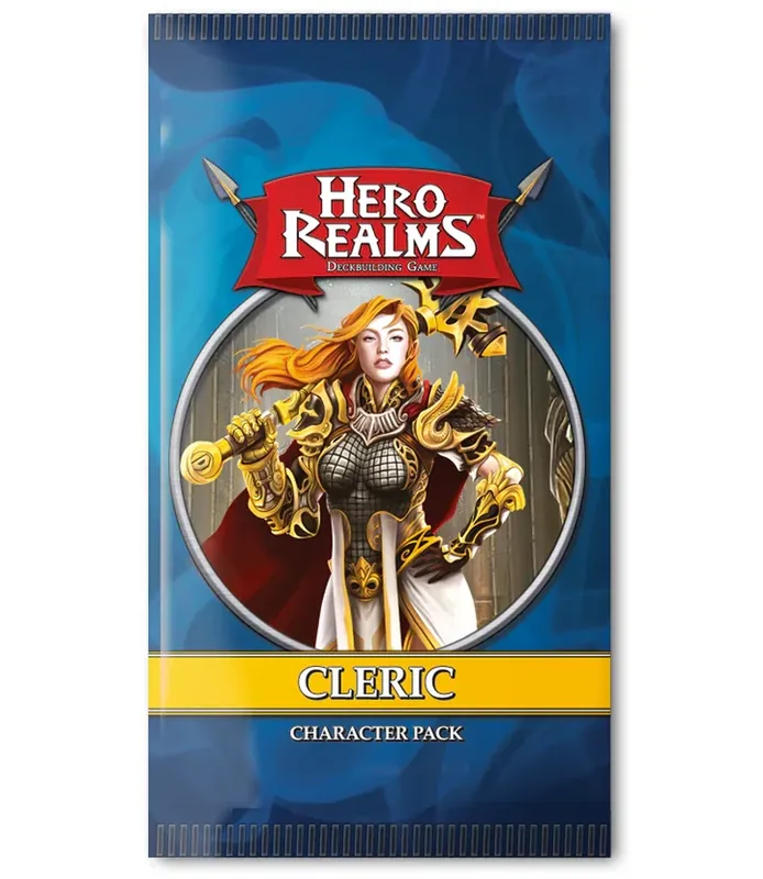Precis tillagt | Hero Realms Deckbuilding Game - Cleric Character Pack