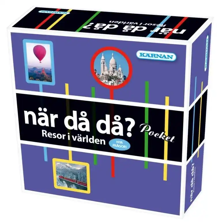 När då då? Resor i världen (Pocket) - uppdaterad version | Sänkt pris