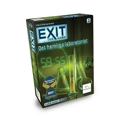 Mycket uppskattad | Exit The Game Det Hemliga Laboratoriet