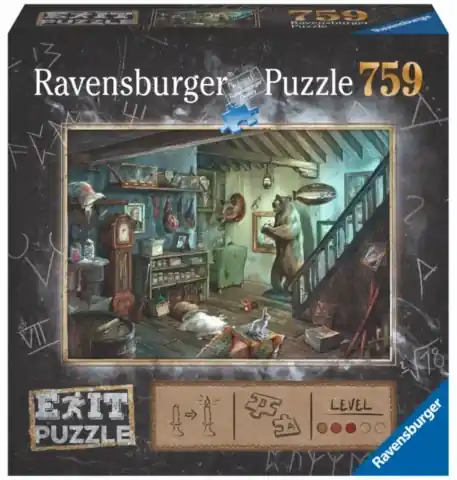 Escape Puzzle The Forbidden Basement (759 bitar) - Prissänkt
