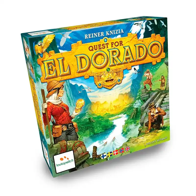 Quest for El Dorado (Nordisk samt Engelsk Utgåva) - Endast ett fåtal kvar