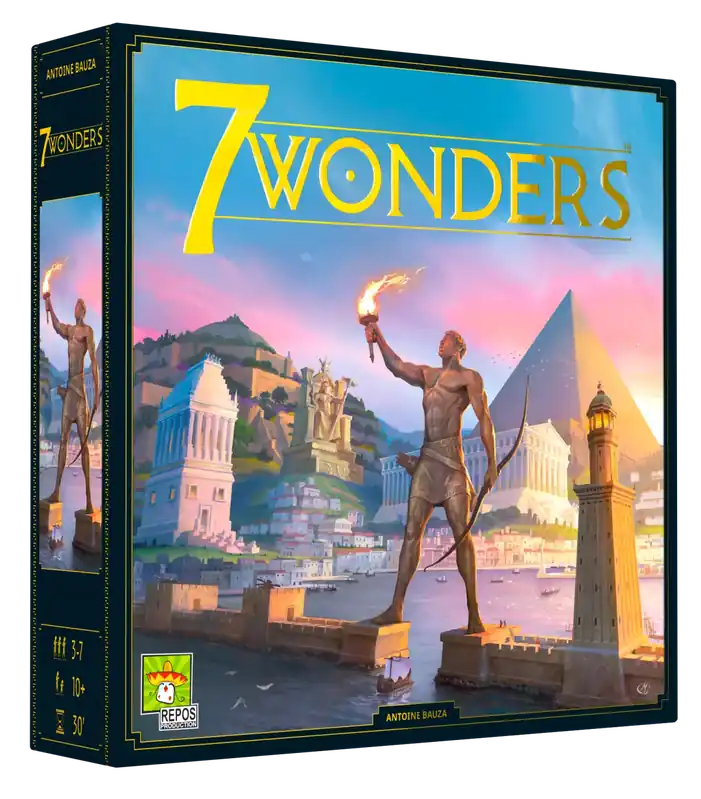 7 Wonders 2nd Edition Nordic Version - Ny lansering