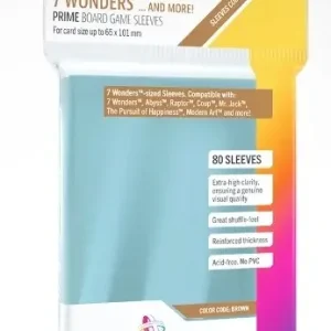 (67x103 mm) Gamegenic - PRIME 7 Wonders Sleeves - Topprodukt