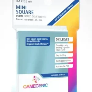 (53x53 mm) Gamegenic - PRIME Mini Square Sleeves | Bästsäljare