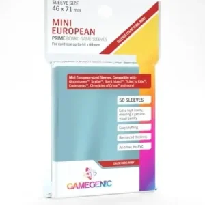 (46x71 mm) Gamegenic - PRIME Mini European Sleeves | Specialerbjudande