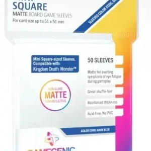 (53x53 mm) Gamegenic - Matte Mini Square Sleeves - Toppsäljare