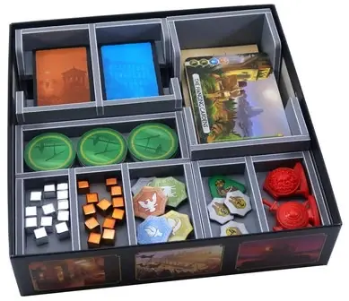 Finns att beställa - Folded Space - 7 Wonders Duel Insert V2
