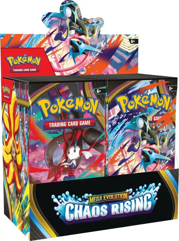 Toppsäljare - Pokémon TCG Mega Evolution - Chaos Rising Booster Display (36 Booster) Max 1st per kund