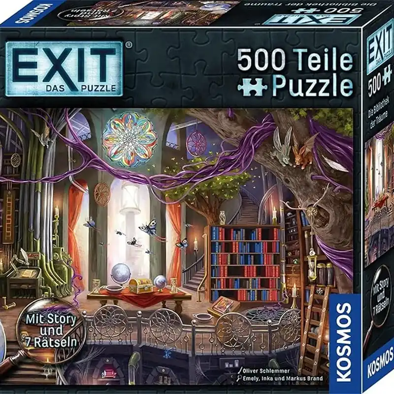 Exit Puzzle The Library of Dreams (en) | Ta chansen